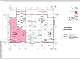 Продается 2-комнатная квартира ЖК Кузнецкий, дом 12, 57.04  м², 6876500 рублей