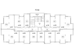 Продается 1-комнатная квартира ЖК Сити-парк, дом 9, 40.7  м², 5189250 рублей