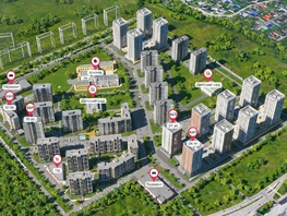Продается 1-комнатная квартира ЖК Верхний бульвар-2, дом 53 корп 2, 37.4  м², 5630000 рублей