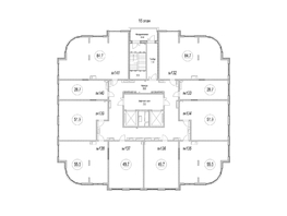 Продается 1-комнатная квартира ЖК Панорама, (Октябрьский, 32а к.1), 49.7 м², 7817810 рублей