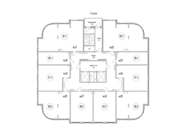 Продается 1-комнатная квартира ЖК Панорама, (Октябрьский, 32а к.2), 49.7 м², 7517125 рублей