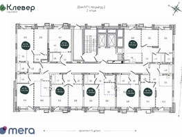Продается 3-комнатная квартира ЖК Клевер, 61.11 м², 9567000 рублей