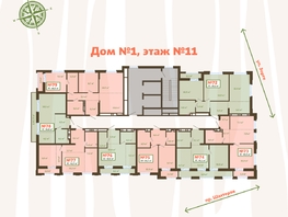Продается 1-комнатная квартира ЖК Флора, Зорге, 19А, 34.1  м², 5132050 рублей