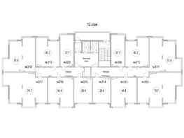 Продается Студия ЖК Новоильинка, 28.9  м², 4392800 рублей