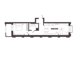 Продается 2-комнатная квартира  Жилой квартал «Моне», 49.89  м², 8451366 рублей