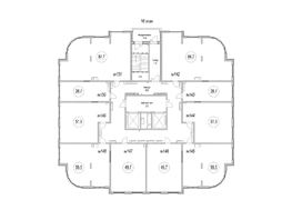 Продается 1-комнатная квартира ЖК Панорама, (Октябрьский, 32а к.1), 49.8  м&sup2;, 8281740 рублей