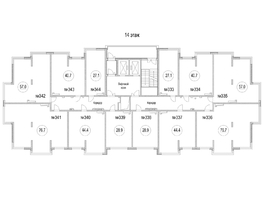 Продается 1-комнатная квартира ЖК Новоильинка, 44.4  м&sup2;, 6704400 рублей