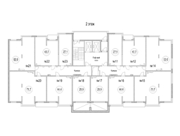 Продается 1-комнатная квартира ЖК Новоильинка, 2 этап, 44.4  м&sup2;, 6637800 рублей
