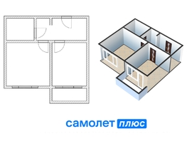 Продается 2-комнатная квартира Ленинградский пр-кт, 37.4  м&sup2;, 6590000 рублей