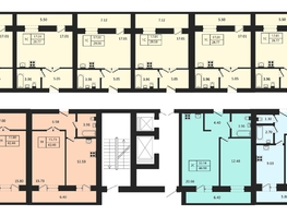 Продается 2-комнатная квартира ЖК Дивногорский, дом 43, 44.9 м², 5441162 рублей
