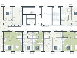 Продается 1-комнатная квартира ЖК Дом в Мичуринском, корпус 2.2, 39.82 м², 4116810 рублей
