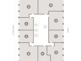 Продается 2-комнатная квартира ЖК Мылзавод, дом 9, 85.04 м², 14500000 рублей