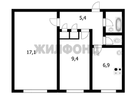 Продается 2-комнатная квартира Чемская ул, 42.9 м², 3800000 рублей
