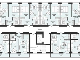 Продается 2-комнатная квартира ЖК Одоевский, дом 4, 57.63 м², 5921800 рублей