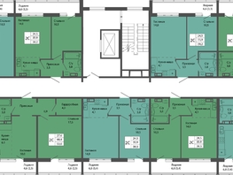 Продается 1-комнатная квартира ЖК Родина, дом 4, 39.4 м², 5302000 рублей