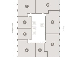 Продается 3-комнатная квартира ЖК Мылзавод, дом 9, 96.8 м², 19160000 рублей