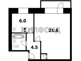 Продается 1-комнатная квартира Гидромонтажная ул, 35.4 м², 3200000 рублей