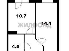 Продается 1-комнатная квартира ЖК Матрешкин двор, 105, дом 1, сек 2, 33.9 м², 2980000 рублей