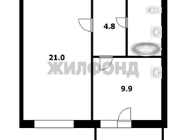 Продается 1-комнатная квартира Дениса Давыдова ул, 41.4 м², 4500000 рублей