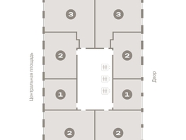 Продается 1-комнатная квартира ЖК Европейский берег, дом 45, 38.95  м², 6760000 рублей