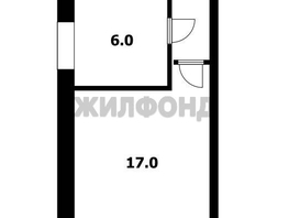 Продается 1-комнатная квартира Кристальная ул, 29 м², 3250000 рублей