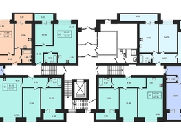 Продается 3-комнатная квартира ЖК Дивногорский, 2.0, 61.95 м², 6630000 рублей