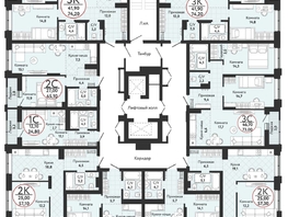 Продается 3-комнатная квартира ЖК Одоевский, дом 3, 74.2 м², 8095300 рублей