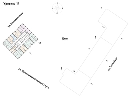 Продается 1-комнатная квартира ЖК Страна.Тополевая, корпус 1, 46.69 м², 8466667 рублей