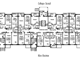 Продается 1-комнатная квартира ЖК Фламинго, дом 21, 40.3 м², 4500000 рублей