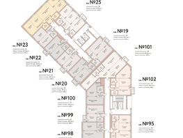 Продается 2-комнатная квартира ЖК Flora Fauna (Флора и Фауна), 18а, 51.3  м², 14201000 рублей