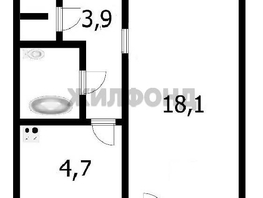 Продается 1-комнатная квартира Зорге ул, 29.3  м², 2500000 рублей