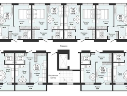 Продается 1-комнатная квартира ЖК Одоевский, дом 4, 42.28  м², 4470800 рублей