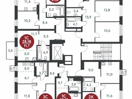 Продается Студия ЖК Скандинавские кварталы, дом 1, 28.18 м², 5155500 рублей
