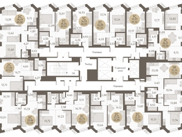 Продается 3-комнатная квартира ЖК Urban-peaks (Урбан Пикс), 52.49  м², 6957700 рублей