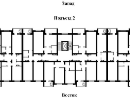 Продается 2-комнатная квартира ЖК Кольца, дом 12а, 51.2  м², 7400000 рублей