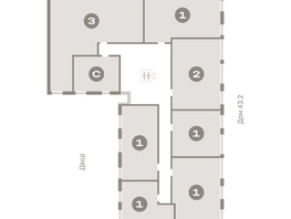 Продается 1-комнатная квартира ЖК Европейский берег, дом 44, 63.4  м², 10760000 рублей