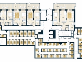 Продается 2-комнатная квартира ЖК Первый на Есенина, дом 3, 50 м², 7717500 рублей