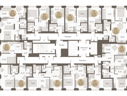 Продается 2-комнатная квартира ЖК Urban-peaks (Урбан Пикс), 39.33 м², 6041100 рублей