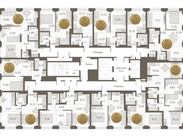 Продается 2-комнатная квартира ЖК Урбан Пикс, 39.33  м&sup2;, 6583200 рублей