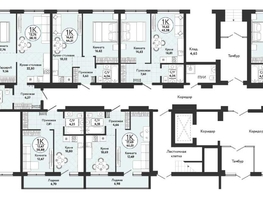 Продается 1-комнатная квартира ЖК Одоевский, дом 4, 58.15  м², 5939000 рублей