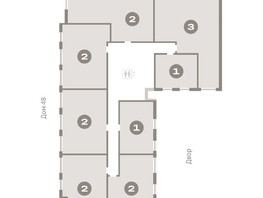 Продается 3-комнатная квартира ЖК Европейский берег, дом 49, 95.43  м², 14550000 рублей