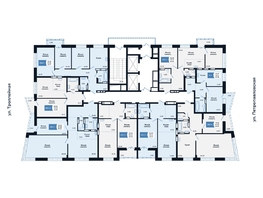 Продается 2-комнатная квартира ЖК Салют, дом 1, 68.95 м², 9260000 рублей