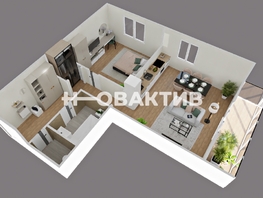 Продается 2-комнатная квартира Виталия Потылицына ул, 54.9  м², 5900000 рублей