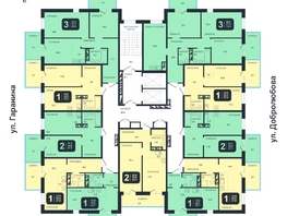 Продается 2-комнатная квартира ЖК Никольский парк, дом 4, 37.1  м², 7300000 рублей