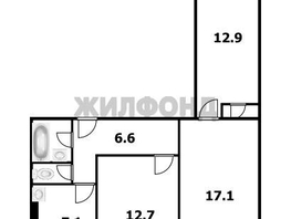 Продается 3-комнатная квартира Дзержинского пр-кт, 62.5  м², 6950000 рублей