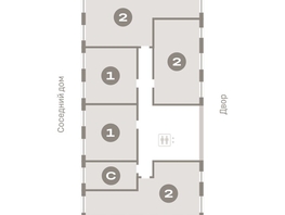 Продается Студия ЖК Пшеница, дом 5.2, 24.63 м², 3890000 рублей