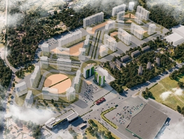 Продается 2-комнатная квартира ЖК Эко-квартал на Кедровой, д 3 сек 1, 53.9  м², 6500000 рублей