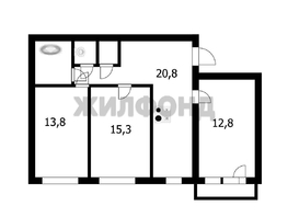 Продается 3-комнатная квартира Дзержинского пр-кт, 68.8  м&sup2;, 8500000 рублей