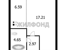 Продается Студия Декоративный Питомник ул, 31.5  м², 4800000 рублей