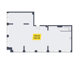 Продается Универ. помещ АК Land Lord (Ленд Лорд), башня С, 142.95  м², 31449000 рублей
